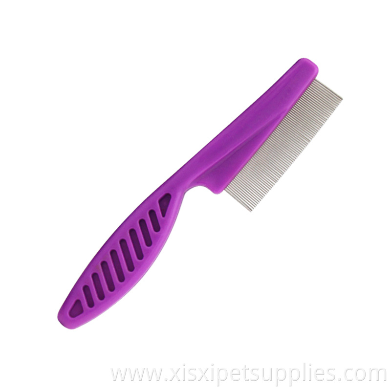 Factory Wholesale Cheap Pet Cat Dog Flea Comb